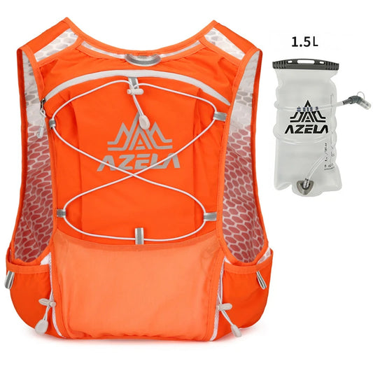 Outdoor Trail Running Backpack Ultralight Running Race Hydration Vest Breathable Jogging Vest for Marathon Cycling Hiking Trail