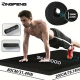 15/20mm Thick NBR Yoga Mat Moisture-proof Outdoor Non-Slip Durable Camping Picnic Mat Exercise Gym Fitness Workout