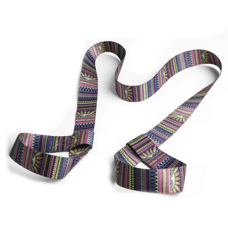 New Yoga Mat Strap for Yoga Stretching Band Elastic Bands Ballet Yoga Band Elastic Band for Fitness Material Gym YJS01