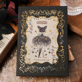 Retro Notebook Classic Design Gothic Series Color Page Illustration Hardcover Diary Young Rrtists Notepad