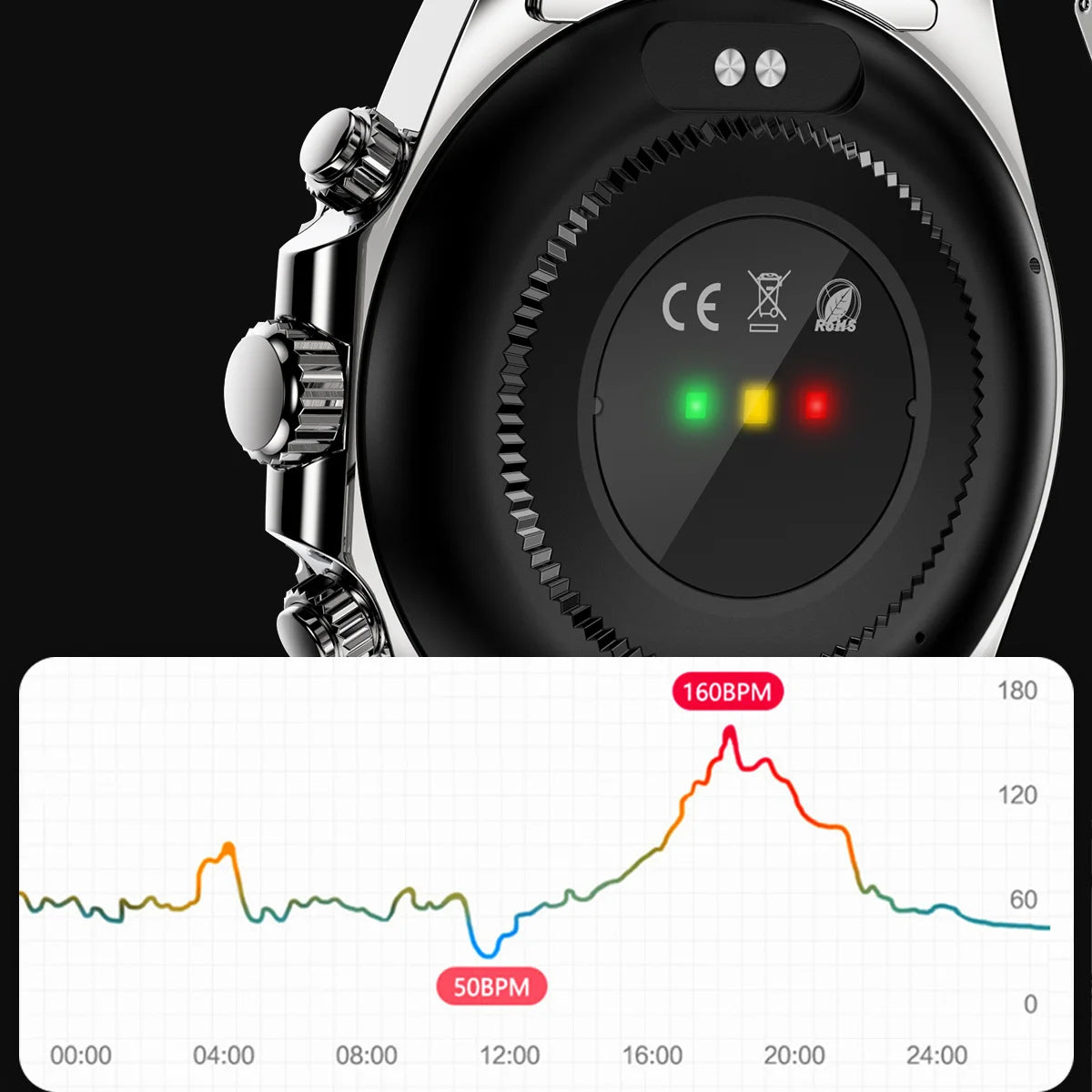 Innovative Business Smartwatch Luxury Design Fitness Tracker Bluetooth Call Heart Rate Sleep Monitor Smart Watch for Android iOS