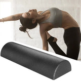 Half Round Yoga Column Roller Tool Muscle Relaxation Balance Training Roller Block Foam Massage Roller Stick for Pilates Sport