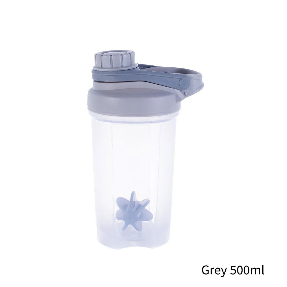 500ml/700ml Portable Water Bottle For Drink Plastic Leak Proof Sports Bottles Protein Shaker Water Bottle Drinkware BPA FREE
