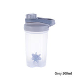 500ml/700ml Portable Water Bottle For Drink Plastic Leak Proof Sports Bottles Protein Shaker Water Bottle Drinkware BPA FREE