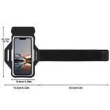 HAISSKY Ultra-thin Running Bags Sport armband For iPhone 17 16 15 14 13 11 Pro Max17 Air 15 Plus Samsung S25 Ultra Xiaomi Arm Po