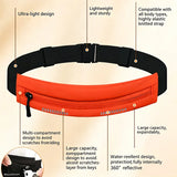 Running Waist Pack with Adjustable Belt Men Women Slim Running Bags Portable Outsides Jogging Gym Sports Cell Phone Pouch