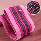 COYOCO Pull Strap Set Fabric Booty Bands Hip Circle Elastic Fitness Expander for Home Workouts Glute Legs Strength Training