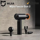 New  Mijia Fascia Gun 2 Dual Mode 3 Gear Hot Pack Mode Strong Power Intelligent Multiple Safety Protection Black