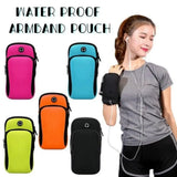 Durable Neoprene Sports Armband Phone Case Breathable Mesh Black Blue Green Arm Bags Waterproof With Headset Hole Universal