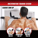 Indoor Horizontal Bar Pull-Up Device Fitness Equipment Punch-Free Parallel Bars Door Frame Pull-Up Bar for Sports Training