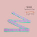 12 loops Green Asana