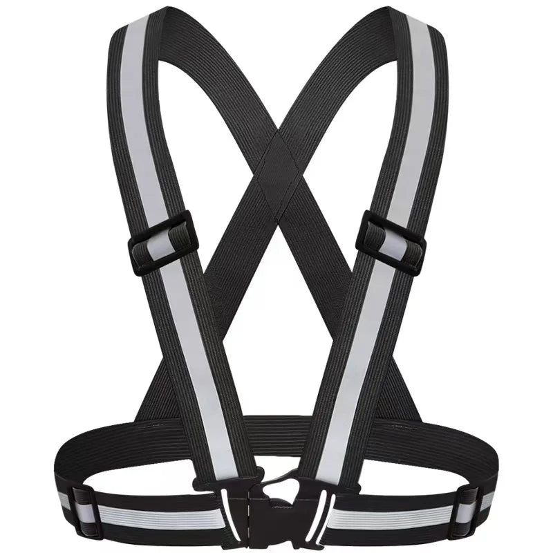 Reflective Safety Vest  - High Visibility Vest Adjustable Straps for Outdoor Jogging, Cycling, Walking and Riding