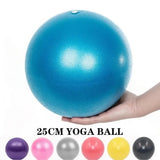 Mini 25cm Yoga Ball Soft PVC Inflatable Pilates Ball Easy Inflation Non Slip Balance Balls Gym Fitness