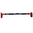 Door Horizontal Bars 90-120cm Adjustable Pull Up Bars Weight Bearing 400kg Non Perforated Indoor Wall Horizontal Bar with Locking Mechanism Upper Body Workout Bar for Home Gym Fitness