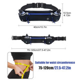 1PCS Multipurpose Running Belt with Integrated Water Bottles, Water Bottle Holder, Running Pouch Belt for Hiking, Climbing