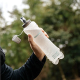 Naturehike 250ml 500ml TPU Soft Water Flask Portable Collapsible Hydration Bladder for Trail Running Hiking Cycling Marathon