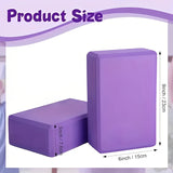 Dance Yoga Blocks Gym Foam Brick Pilates Training Exercise Fitness Bolster Pillow Cushion Stretching Body Shaping Building Cubes