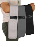 1pc/1 Set Fabric Resistance Hip Bands Glute Thigh Workout Circle for Squats Yoga Stretching Fitness Loops Gym Equipment