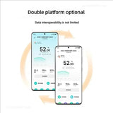 Mijia Smart Scale S800 8-Electrode Body Mi Fat Scale Bluetooth Dual-Frequency BIA Tempered Glass Works With Mi Home App