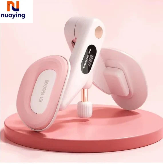 Thigh Master Pelvic Floor Trainer Adjustable Resistance with Counter Kegel Exercises Device Muscle Trainer for Women Home Gym