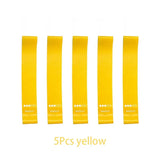 5Pcs Tpe Resistance Bands Fitness Set Rubber Loop Strength Training Workout Expander Yoga Gym Equipment Elastic Portable Pilates