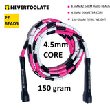 NEVERTOOLATE  CC handle hard PE beads 2.9m length jump skipping rope skip rope  coachchris same good quality