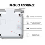 Smart Body Fat Scale for with Handle, 24 Precise Body Biological Analyzer, Digital Bathroom Weighing Bluetooth Scale