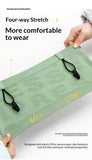 Running Waist Bag Breathable Waist Pack Invisible Lightweight Quick Dry Running Belt Fitness Gym Marathon Bib Number Fanny Pack