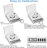 Smart Weigh GEM20 High Precision Digital Milligram Scale 50 x 0.001g Reloading, Jewelry and Gems Scale