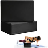 2PCS Gym Foam Brick Training Exercise Fitness Equipment Dance Yoga Auxiliary Tool Stretching Body Shaping EVA Yoga Blocks