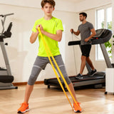 Exercise resistance band yoga assist Strap Elastic Stretching Fitness cord Pull Up Elastic Bands for Women Men Home Gym Pilates