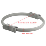 Yoga Ring Double Handle Pilates Ring Portable Fitness Body Ring Women Girl Workout Exercise Circle Resistance Elasticity Circles