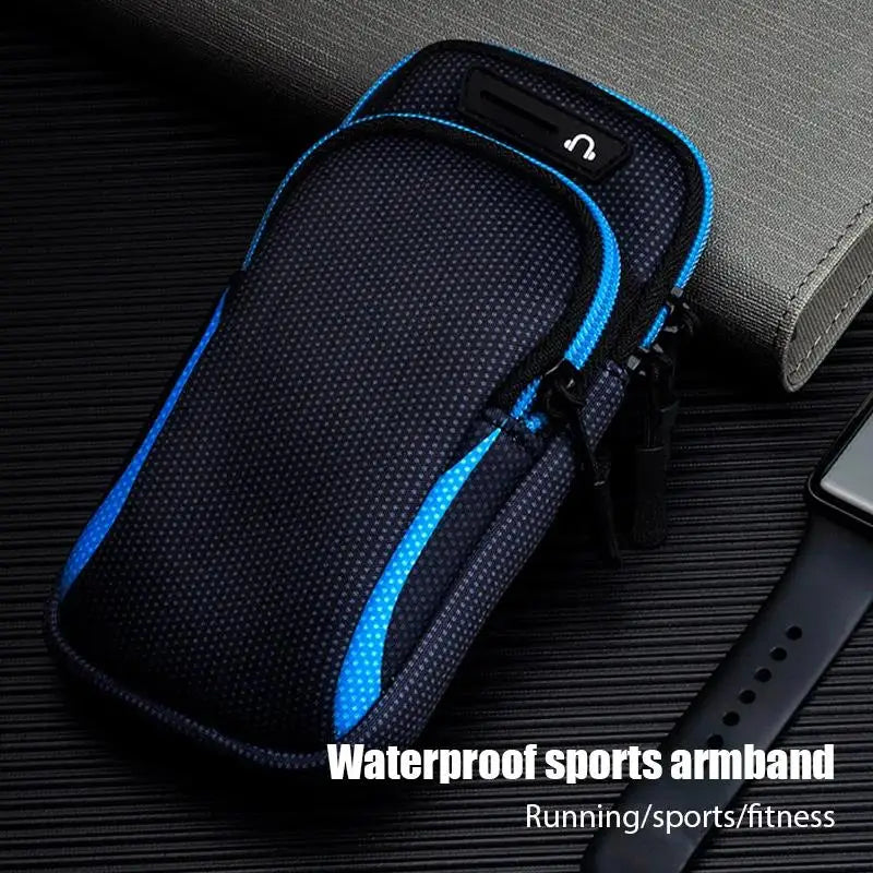 Universal Phone Armband Outdoor Fitness Running Sport Armband Smart Phone Holder With Headphone Jack Mobile Phone Bag For iPhone