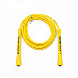 JR100-6  6 mm diameter PVC  WITH THREAD CORE skip rope 3.2 meters in between 15.5cm middle-long handle NEVERTOOLATE GOOD QUALITY