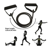 Resistance Bands with Handles – Home Gym Strength Training Set for Women & Men