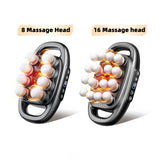 Deep Tissue Percussion Massage Gun Set with 30 Intensities Quiet Muscle Massager for Back Shoulders Legs Pain Relief