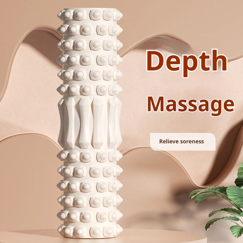30cm Hollow Core Foam Massage Roller Dual-Sided Muscle Relaxation Portable Home Gym Equipment For Pilates
