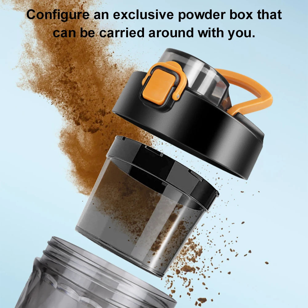 22oz/650ml Electric Shaker Bottle Portable Shaker Cups Water Drink Mixer Bottles for Protein Shakes and Meal Replacement Shakes