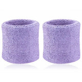2Pcs Wrist Sweatband Tennis Sports Wristband Volleyball Gym Elastic Brace Support Sweat Band Towel Bracelet Quick Dry Sweatband