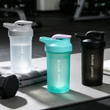 Portable 300ml Protein Powder Shaker Bottle Mixing Cup with Scale LeakProof Water Bottle for Gym Outdoor Fitness Training Sport