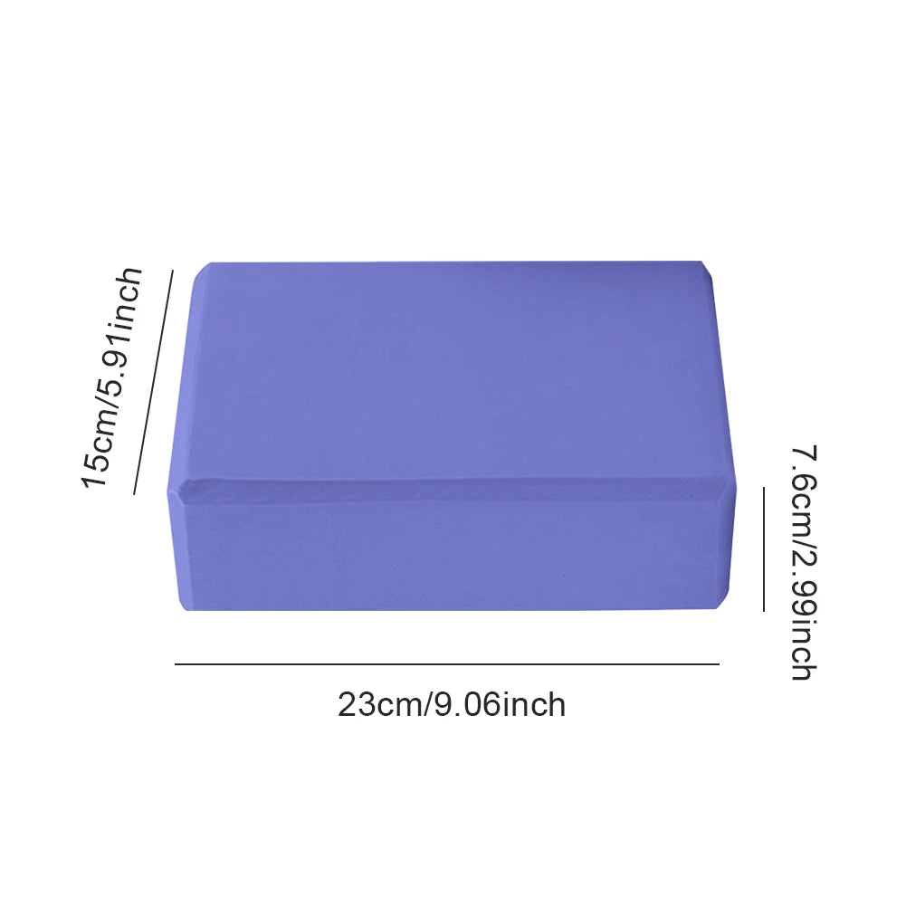 1-5PCS EVA Yoga Building Blocks Cubes Reinforcement Mats Sports Pilates Bricks Exercise Home Exercise Fitness Blocks for Yoga