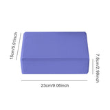 1-5PCS EVA Yoga Building Blocks Cubes Reinforcement Mats Sports Pilates Bricks Exercise Home Exercise Fitness Blocks for Yoga