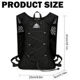1PCS Running Vest for Women & Men, Lightweight Hydration Backpack Pack for Trail Running, Marathon, Hiking, Cycling, Jogging