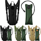 Sport Hydration Pack Backpack Water-proof Nylon Water Bag with 3 Liter Bladder for Hiking Cycling Climbing