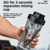 Premium Electric Protein Shaker Bottle Portable Mixer Cup USB Rechargeable Shaker Cups for Protein Shakes Sports Fitness Cup New