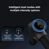 New  Mijia Fascial Gun Pro Massage Device Muscle Relaxation 35kg Thrust Intelligent Dual Mode Maximum 12 Gear Force Adjustment