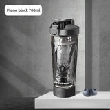 Premium Electric Protein Shaker Bottle Portable Mixer Cup USB Rechargeable Shaker Cups for Protein Shakes Sports Fitness Cup New