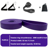 WOSWEIR-Elastic Training Gum Resistance Bands Gym Home Fitness Expander Yoga Pull Up Assist Rubber Crossfit Workout Equipment