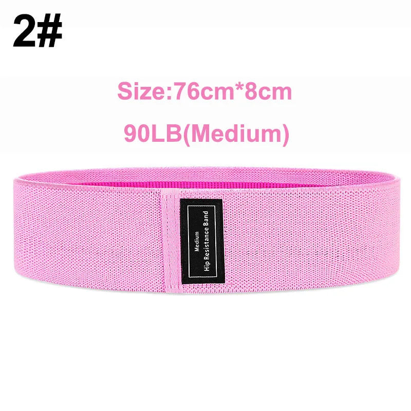 COYOCO Pull Strap Set Fabric Booty Bands Hip Circle Elastic Fitness Expander for Home Workouts Glute Legs Strength Training