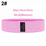 COYOCO Pull Strap Set Fabric Booty Bands Hip Circle Elastic Fitness Expander for Home Workouts Glute Legs Strength Training